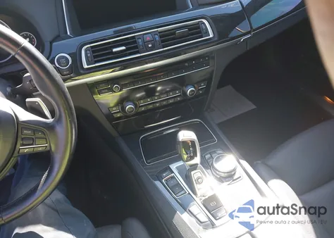 2015 BMW 740Ld xDrive from USA, damaged, VIN WBAYG6C51FD383664